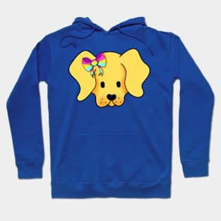 Pansexual Pride Puppy - Blue Hoodie